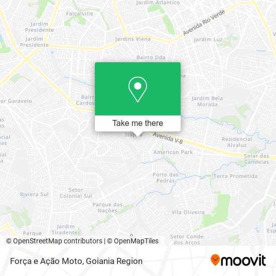 Força e Ação Moto map