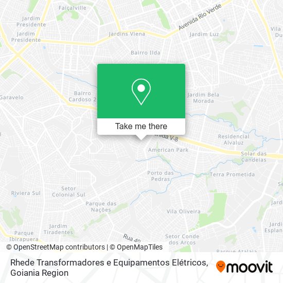 Mapa Rhede Transformadores e Equipamentos Elétricos