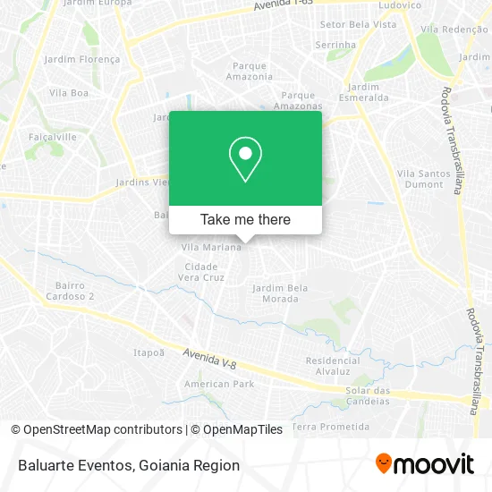 Baluarte Eventos map