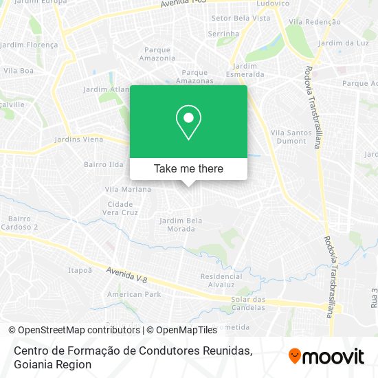 Centro de Formação de Condutores Reunidas map