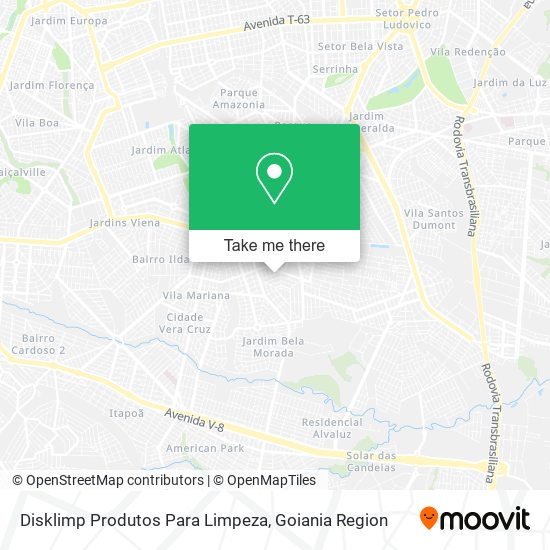 Mapa Disklimp Produtos Para Limpeza