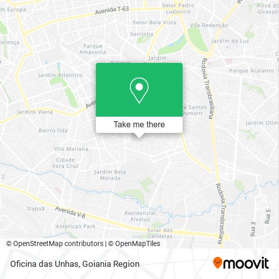 Oficina das Unhas map