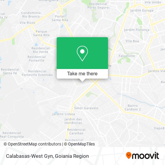 Mapa Calabasas-West Gyn