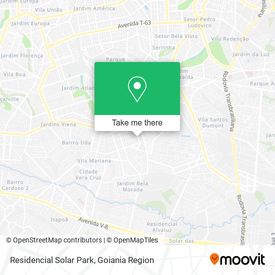 Mapa Residencial Solar Park