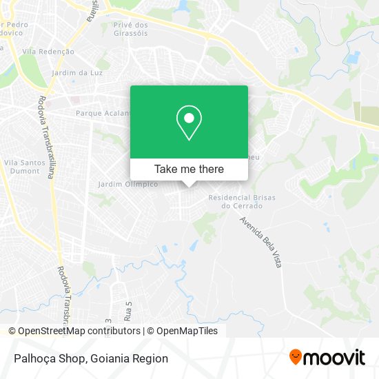 Palhoça Shop map