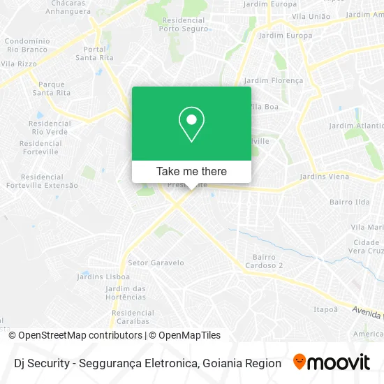 Mapa Dj Security - Seggurança Eletronica