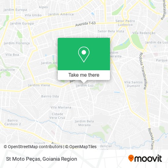 St Moto Peças map