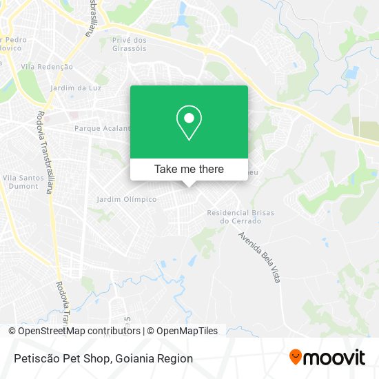 Petiscão Pet Shop map