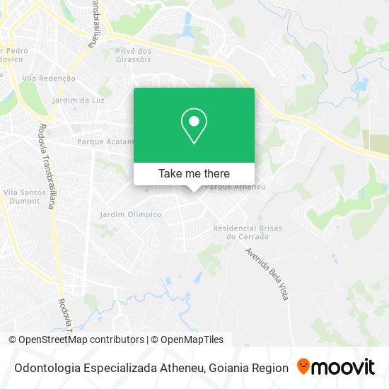 Odontologia Especializada Atheneu map