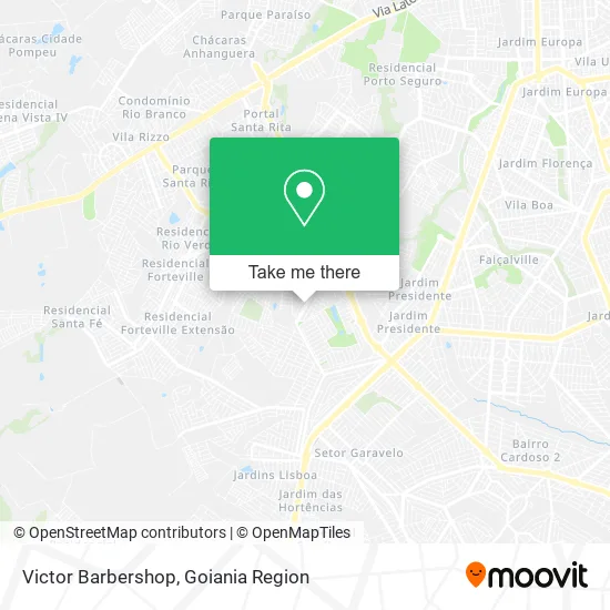 Victor Barbershop map