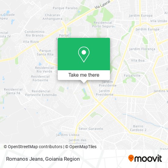 Romanos Jeans map