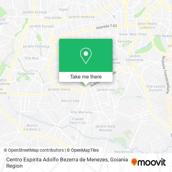 Centro Espírita Adolfo Bezerra de Menezes map