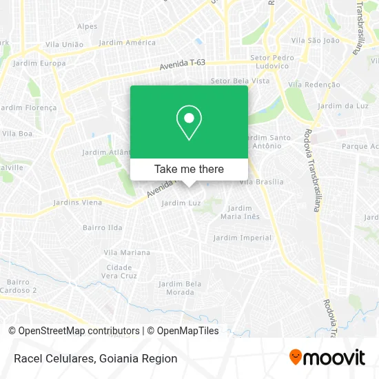 Racel Celulares map