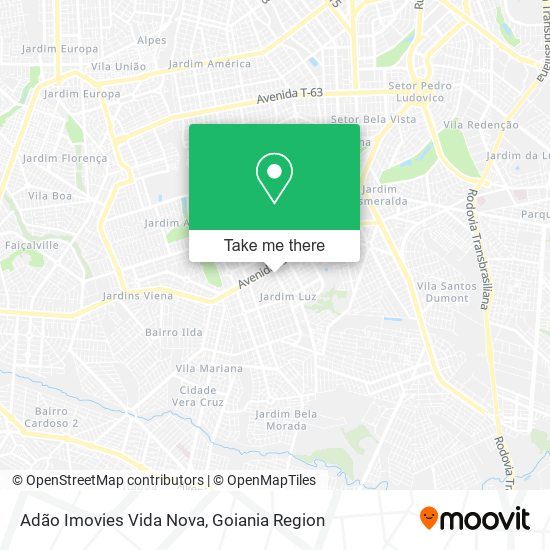 Adão Imovies Vida Nova map