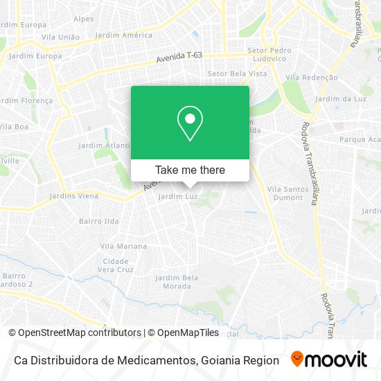 Ca Distribuidora de Medicamentos map