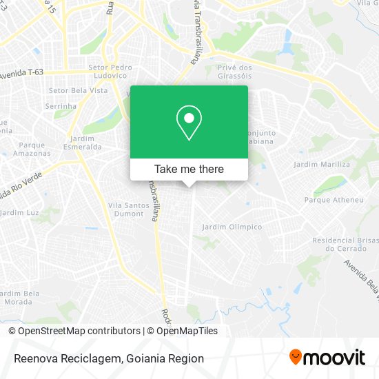 Reenova Reciclagem map