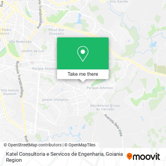 Mapa Katel Consultoria e Servicos de Engenharia