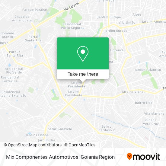 Mapa Mix Componentes Automotivos