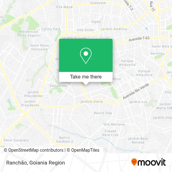 Ranchão map