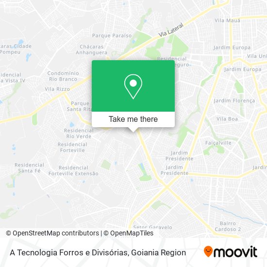 A Tecnologia Forros e Divisórias map