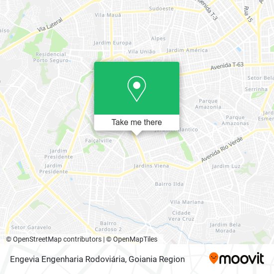 Engevia Engenharia Rodoviária map
