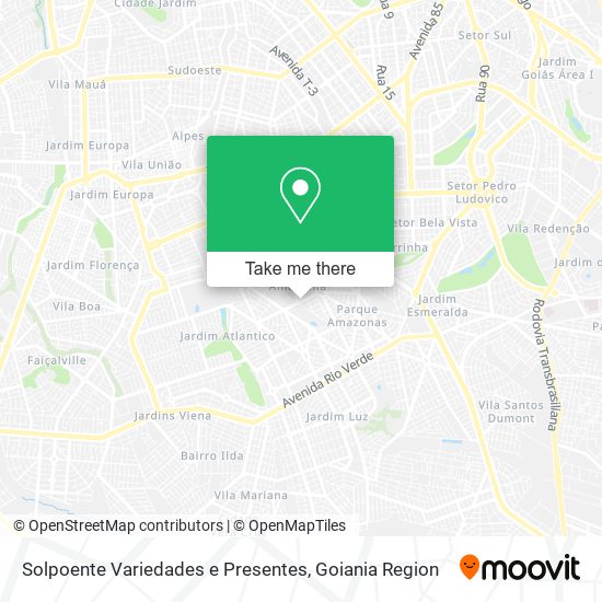 Solpoente Variedades e Presentes map