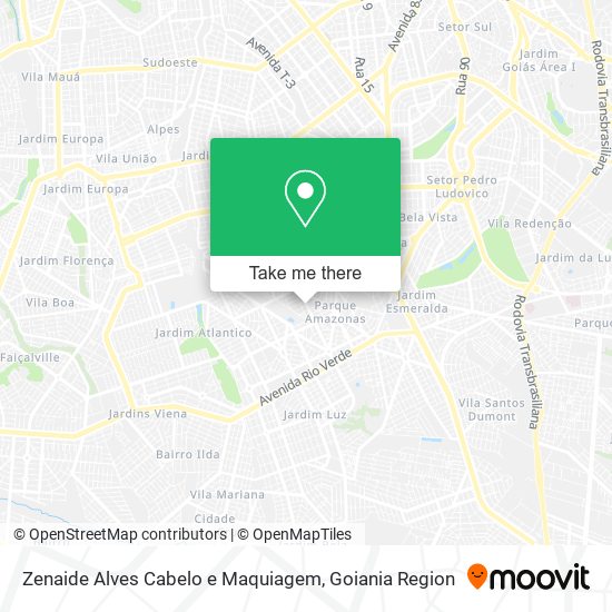 Mapa Zenaide Alves Cabelo e Maquiagem