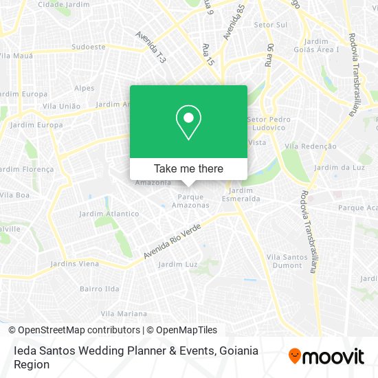 Mapa Ieda Santos Wedding Planner & Events