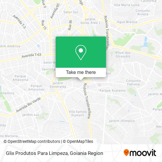 Mapa Glix Produtos Para Limpeza