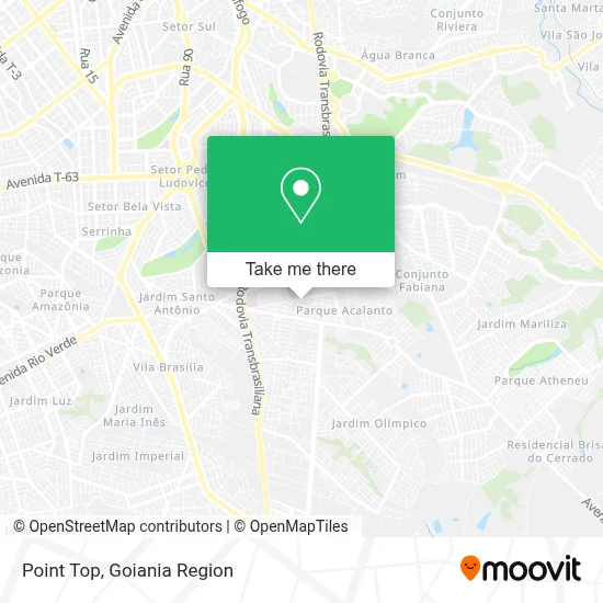 Point Top map