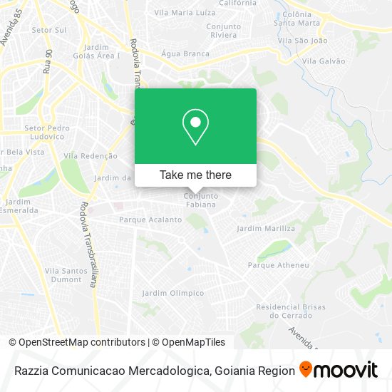 Mapa Razzia Comunicacao Mercadologica