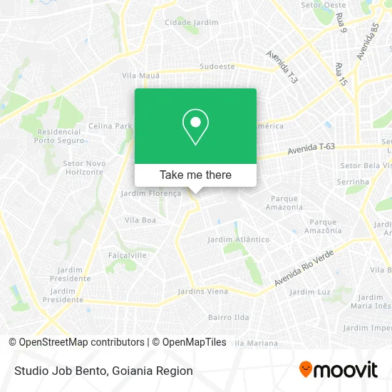 Studio Job Bento map