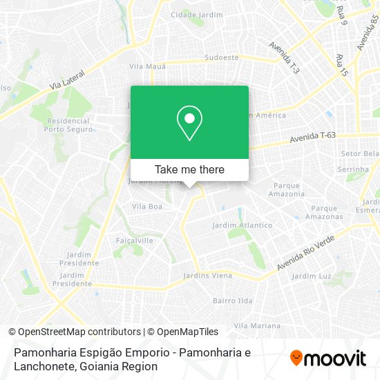 Pamonharia Espigão Emporio - Pamonharia e Lanchonete map