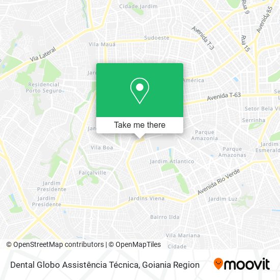 Dental Globo Assistência Técnica map