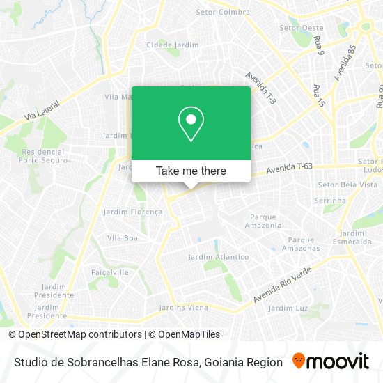 Studio de Sobrancelhas Elane Rosa map