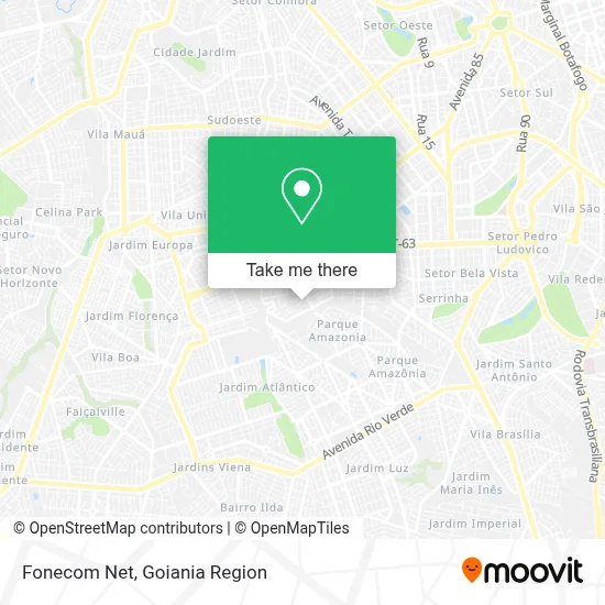 Fonecom Net map