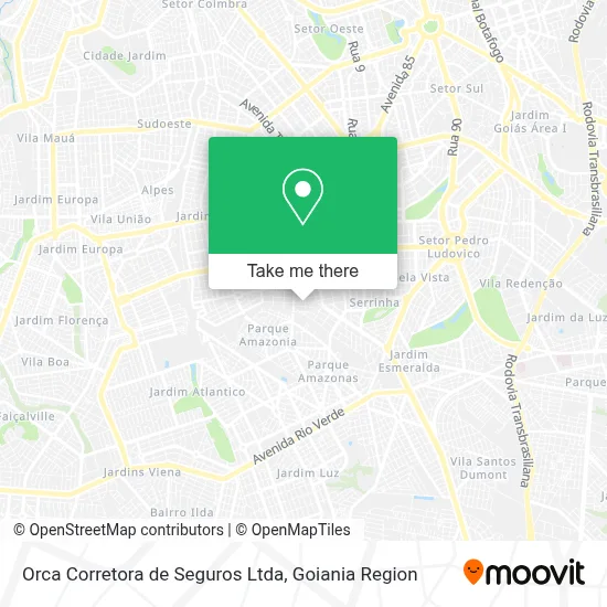 Orca Corretora de Seguros Ltda map