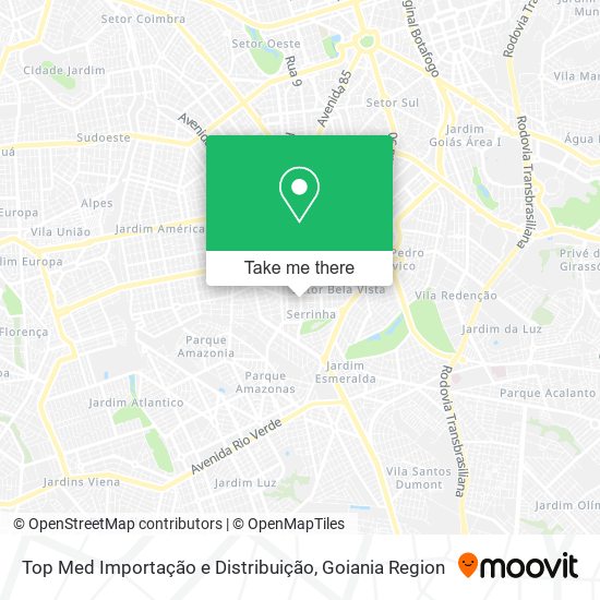 Top Med Importação e Distribuição map