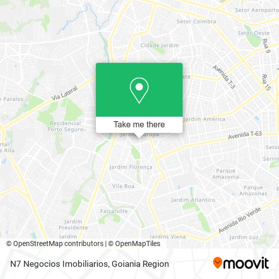 N7 Negocios Imobiliarios map