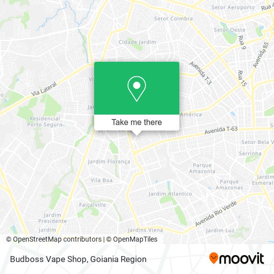 Budboss Vape Shop map