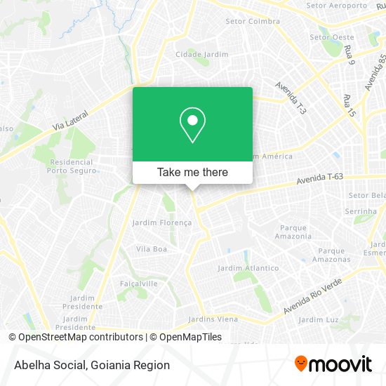 Abelha Social map