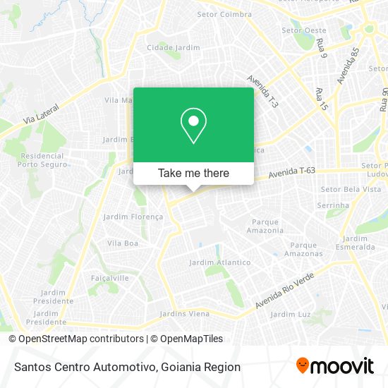 Santos Centro Automotivo map