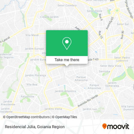 Residencial Júlia map