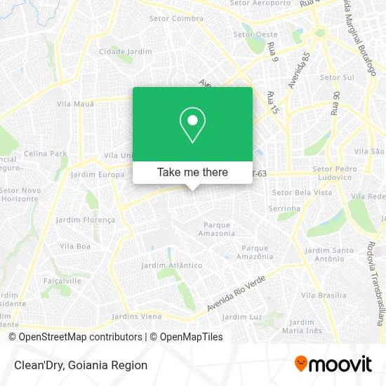 Clean'Dry map