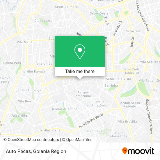 Auto Pecas map