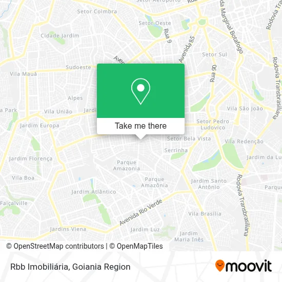 Rbb Imobiliária map
