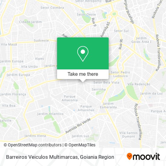 Barreiros Veiculos Multimarcas map