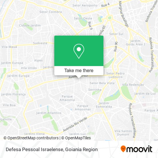 Defesa Pessoal Israelense map