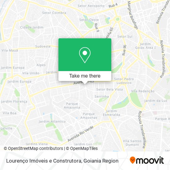Lourenço Imóveis e Construtora map