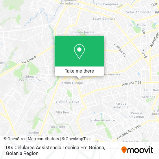 Mapa Dts Celulares Assistência Técnica Em Goiana